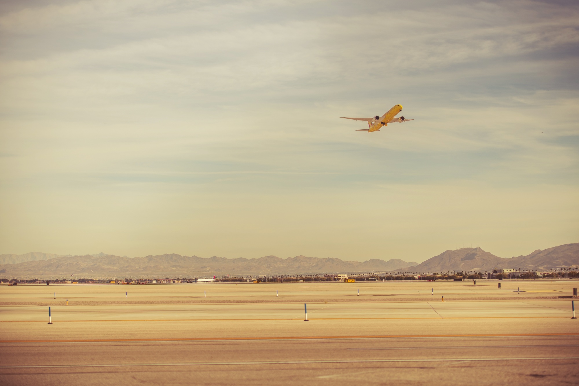Las Vegas Airport Take Off